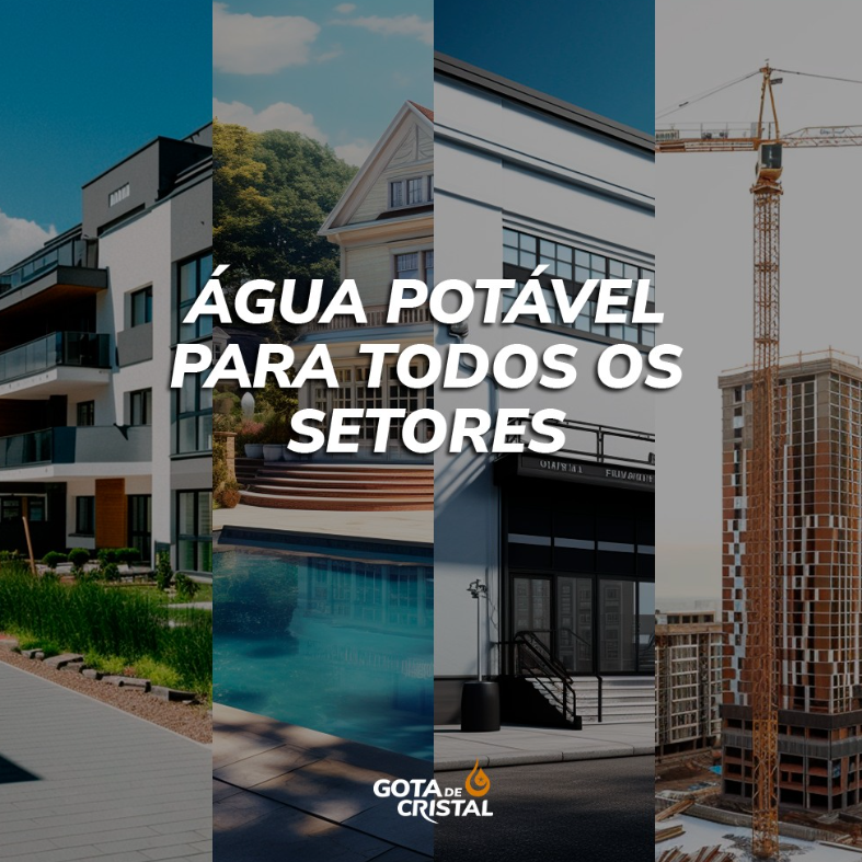 Entrega de água potável em São Paulo - Gota de Cristal